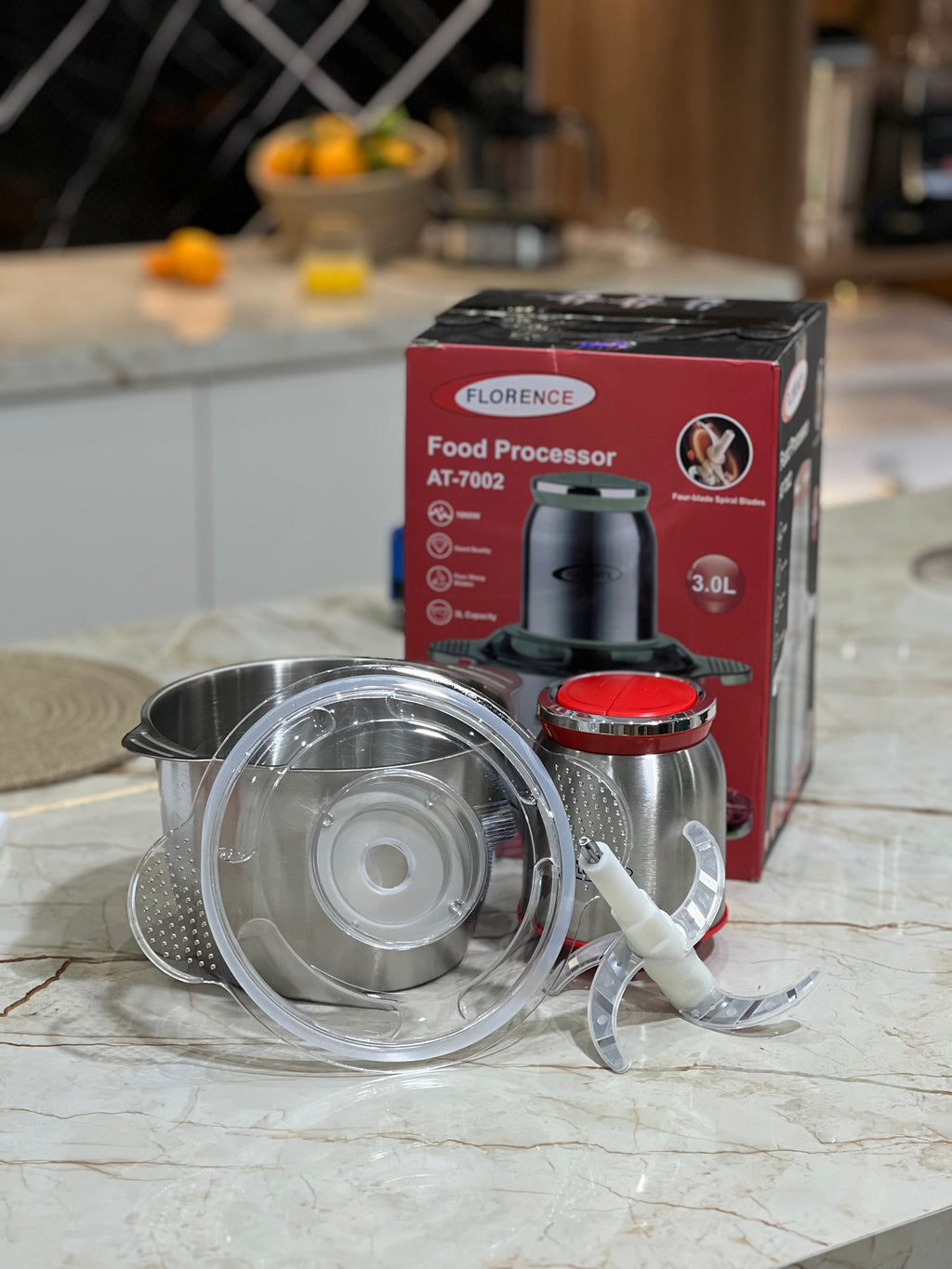 HACHOIR Electrique FLORENCE  1000w 3Litre