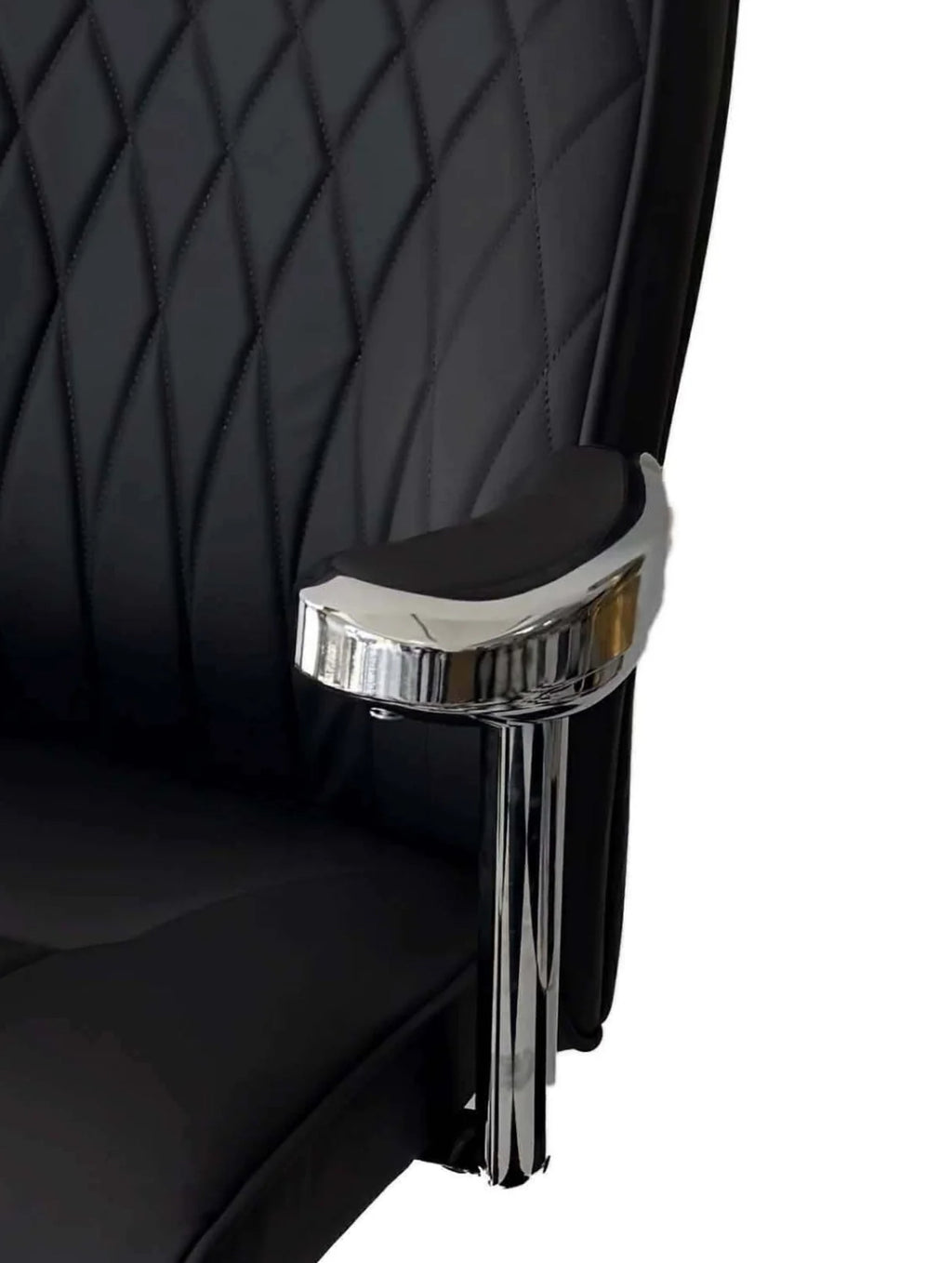 Chaise noir de Bureau Exécutive à Dossier Haut – Similicuir avec Fonction Inclinable