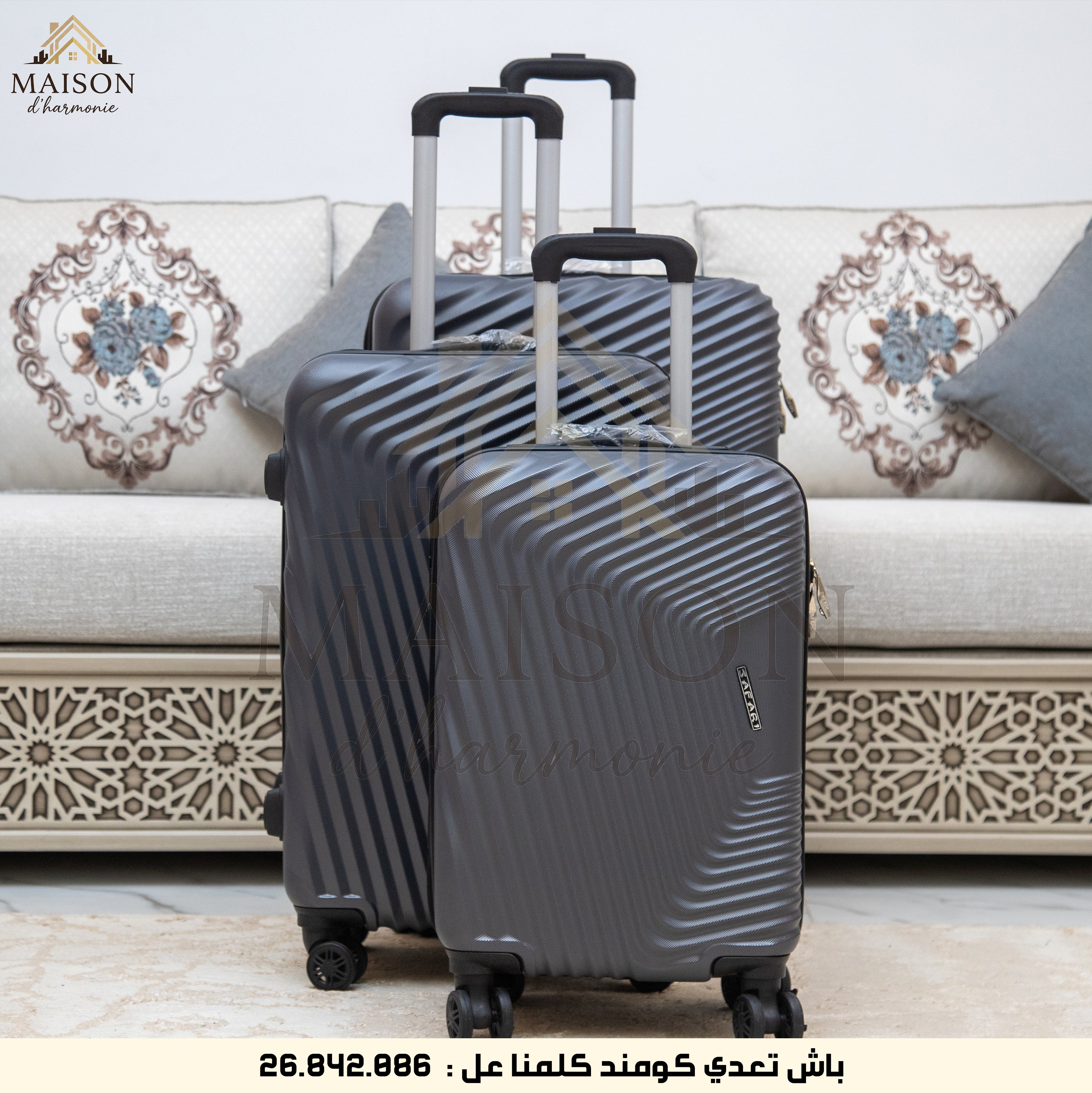 VALISE SAFARI Incassable