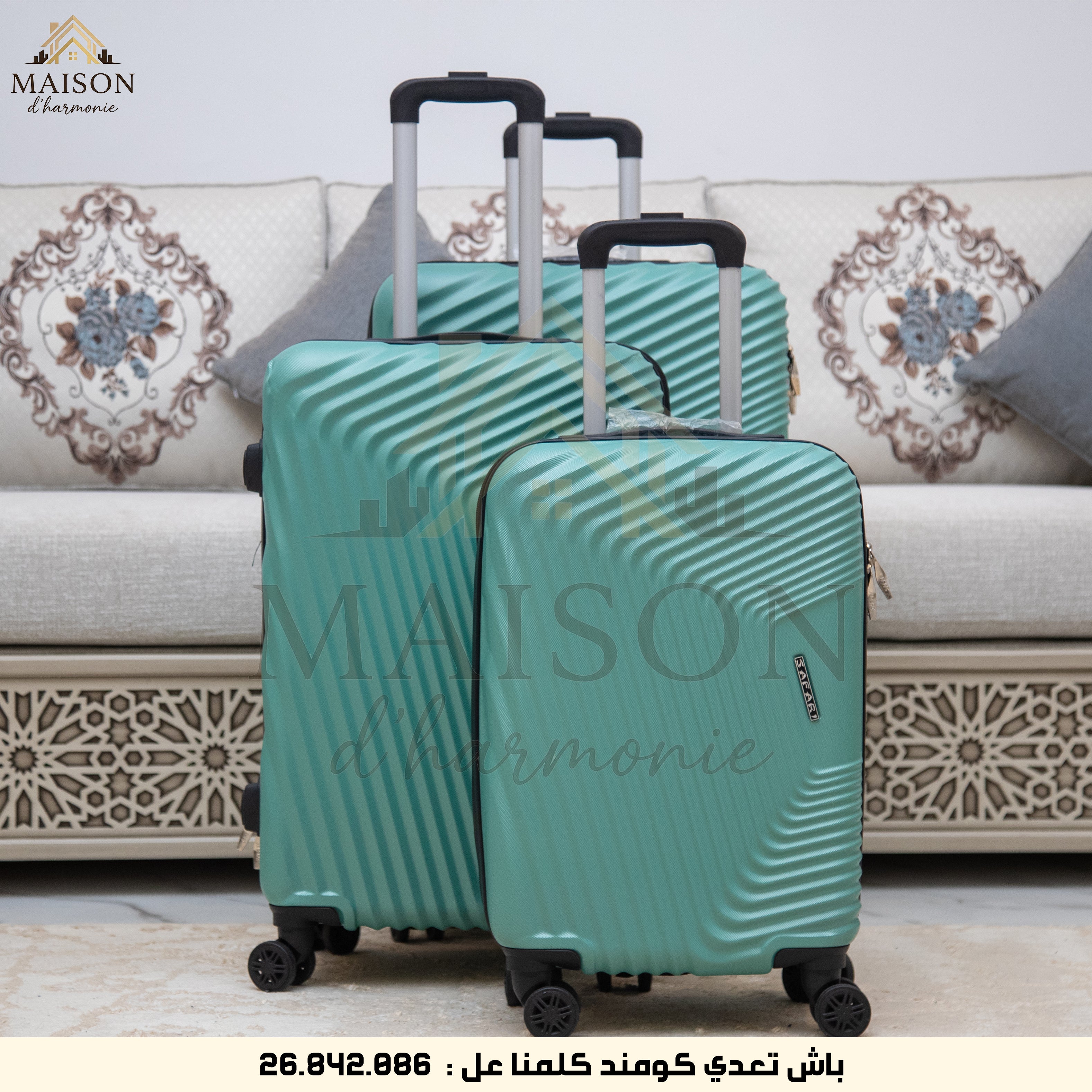 VALISE SAFARI Incassable