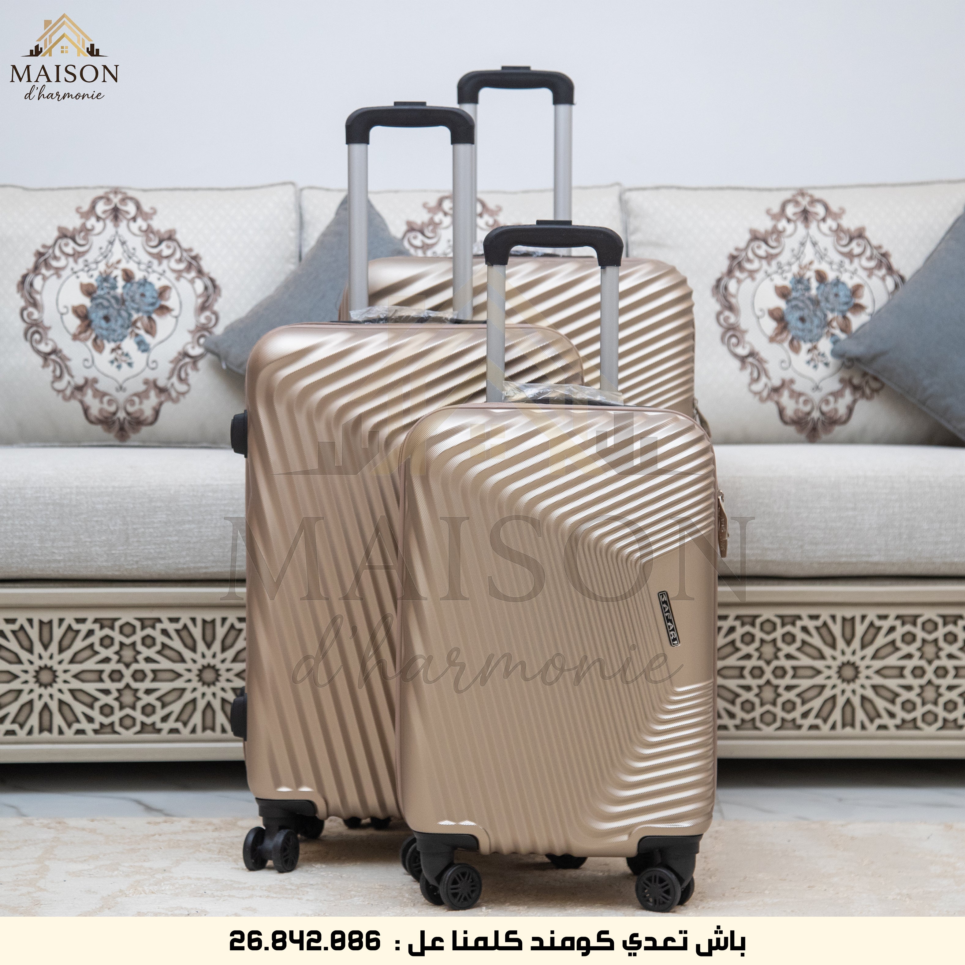 VALISE SAFARI Incassable